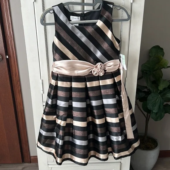 bonnie jean brown dress JAMESON DOUGLAS
